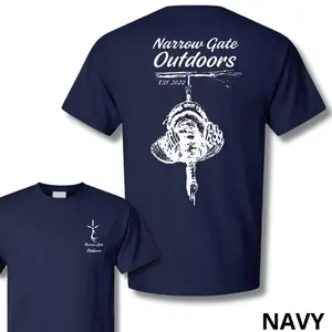 Narrow Gate Outdoors Unisex Turkey Hunter T-Shirt - Limb Hanger Design, Comfortable Short Sleeve for Everyday Outdoor Adventures - 2 Sides Print