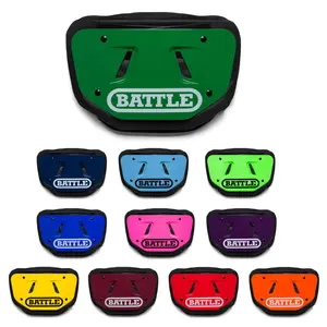 Battle Sports Youth Team Color Back Plate with BATTLE Logo