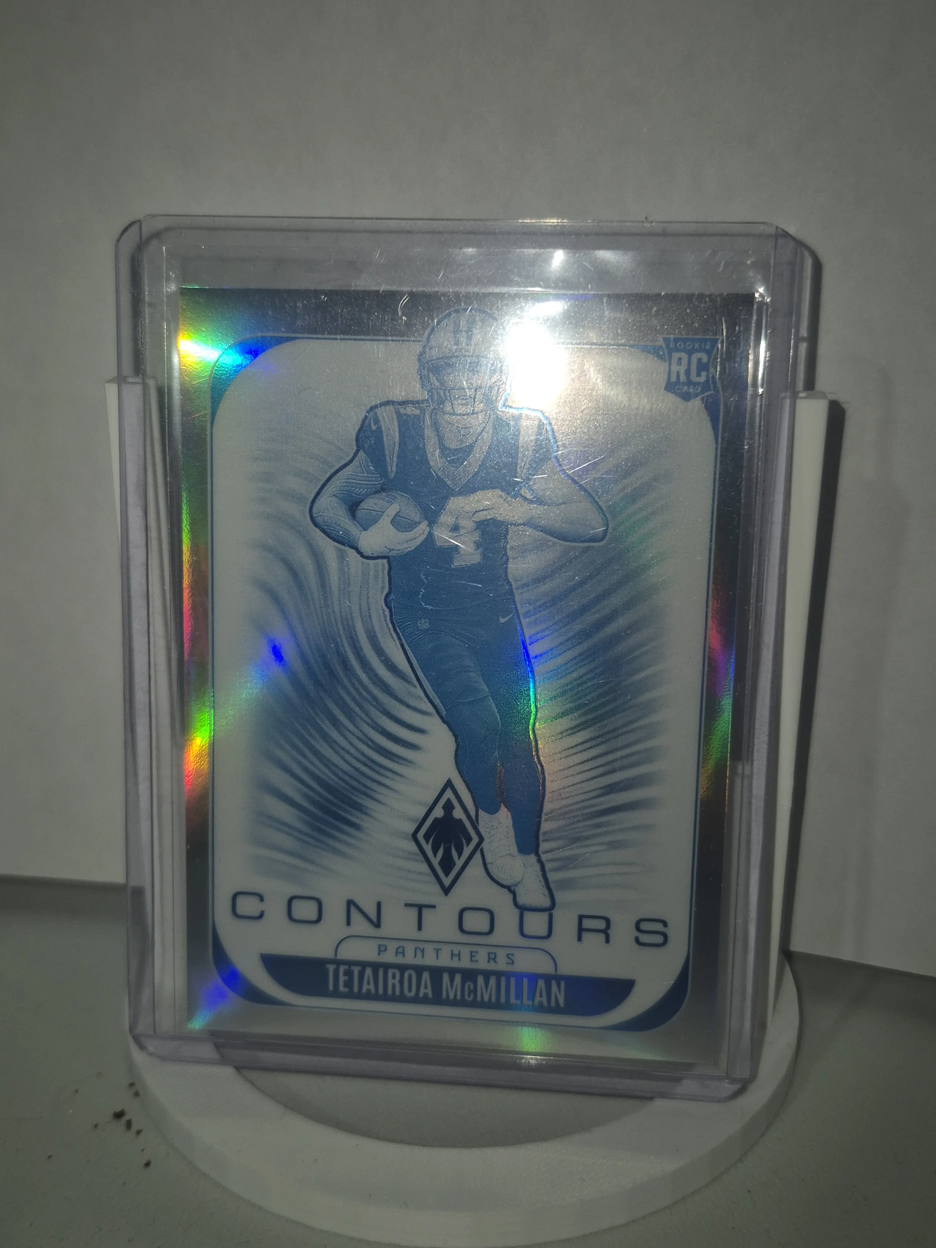 2025 PANINI PHOENIX FOOTBALL CONTOURS CAROLINA PANTHERS RC TETAIROA MCMILLAN