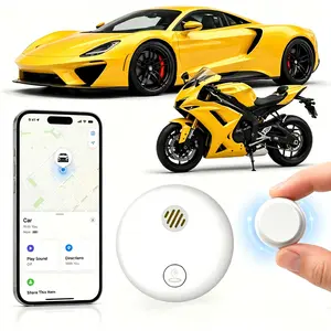 Portable Car GPS Tracker, Magnetic Mini Vehicle Tracker – Compatible with iOS Find My Only, Global Anti-Theft Device, Real-Time Smart Vehicle Tracking, No Monthly Fees/No SIM Card Required, IP67 Waterproof, Suitable for Cars and Other Items