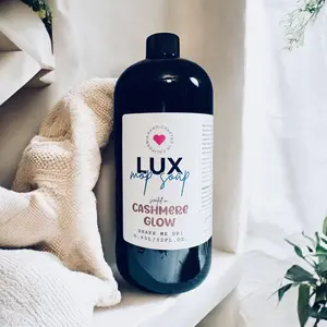 Lux Mop Soap Ultra Concentrated Large 32 oz Liquid Scented Fragrance for Household Cleaning Cashmere Glow Highly Concentrated Long Lasting Perfume