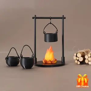 Bonfire and Water Bottle, Modern Style, Fantasy Theme, Dollhouse Decoration, Home Kitchen Decoration, DIY Handmade Accessories, Desktop Photo Props, Birthday Gift, Christmas Gift