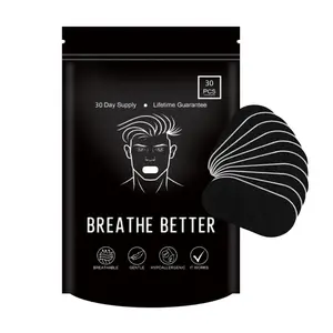 30 Packaging Super Breathable Mouth sticker，Ultra Breathable Mouth Tape One Month Supply Strong Adhesive Sleep Strips, Enhanced Lip Fit for Maximum Comfort, Sport Accessories for Better Sleep
