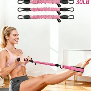 Foot-Powered Pull-Up Machine, Abdominal Exercise Aid, Leg Beauty Device, Foot-Operated Resistance Rope, Fitness Equipment