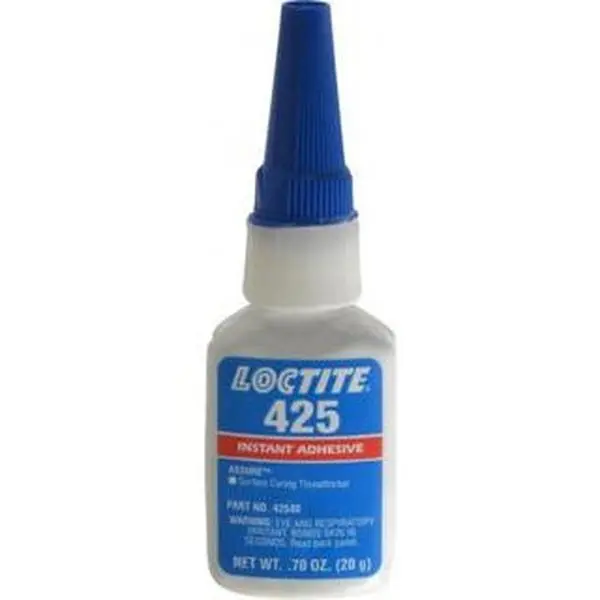 Loctite Low-Strength Blue Liquid Threadlocker (Series 425, Model 135461) - 20gr Bottle, 24hr Full Cure Time, Threadlocking Solution for Home Improvement, Building Supplies