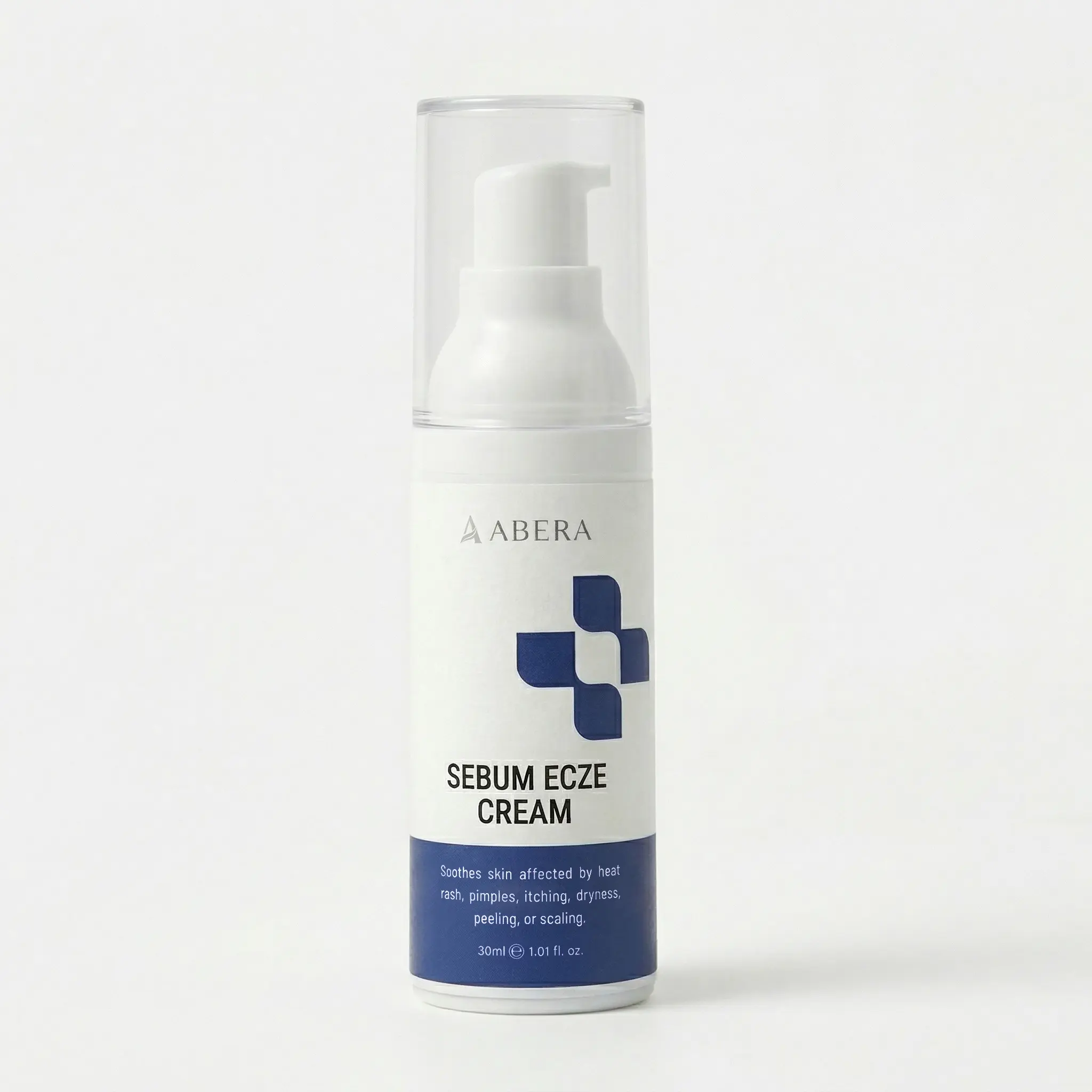 Abera Sebum Ecze Cream - Reduces Itching, Redness, Dry, Flaky Skin, Moisturizes, Restores Skin