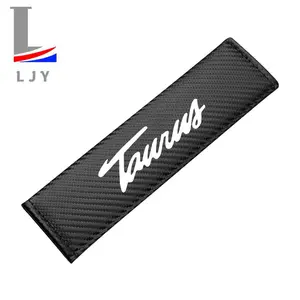 Ford Taurus Carbon Fiber Safety Belt Shoulder Pad Cover, Easy Installation & Removal, Convenient Cleaning, Enhances Driving Comfort, Car Interior Accessory, Car Accessories Interior