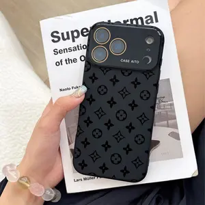 Classic floral patterns Liquid Silicone Vibrant Multicolored  Phone Case with Ultra Skin friendly Touch All Inclusive Lens Phone Case Suitable for Apple 17 16 15 14 13 12