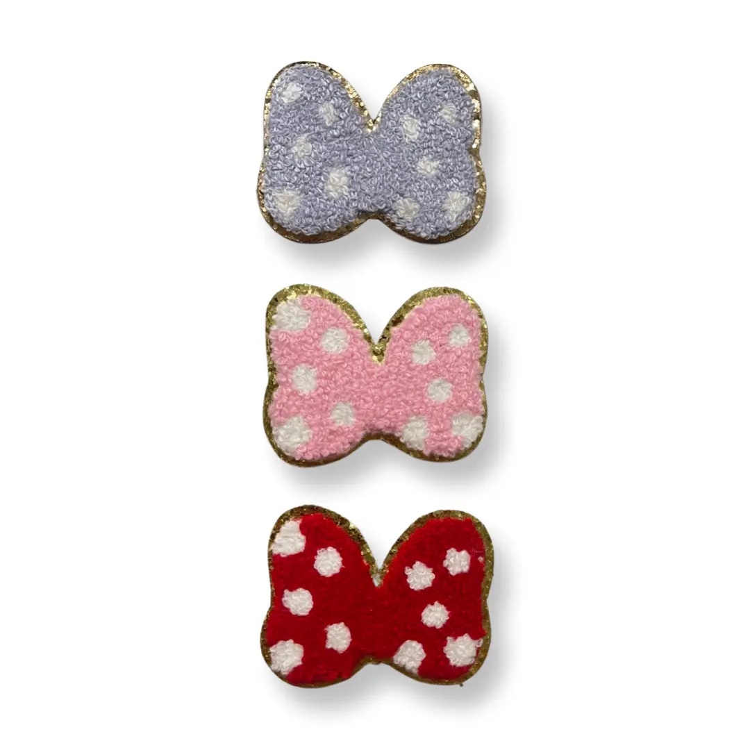 Mini bow patches