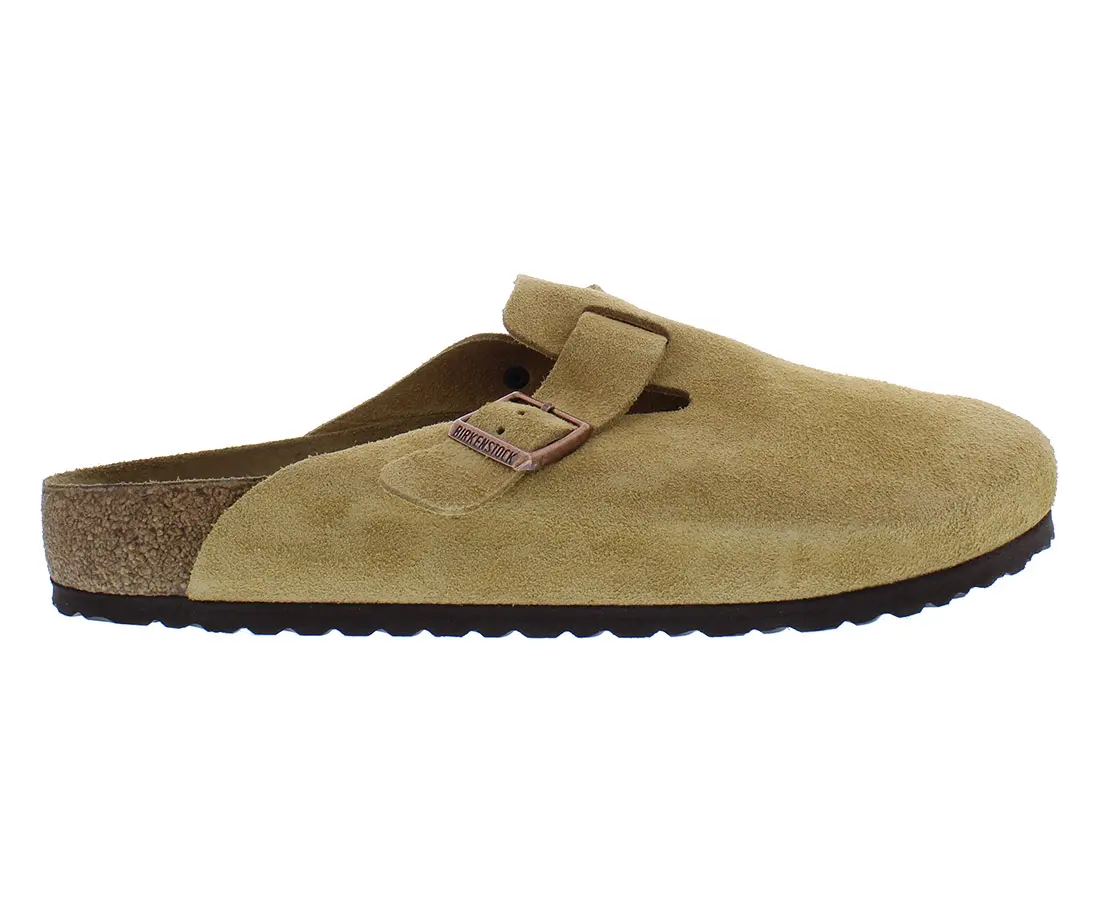Birkenstock Boston BS Unisex Sports Shoes, Suede Leather Upper, Sports & Outdoor Footwear