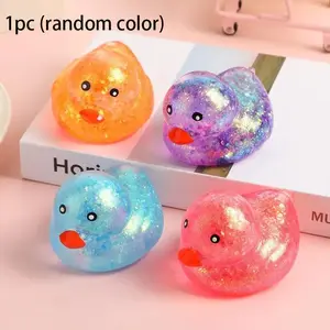 Random Color Duck Toy, Stress Relief Pressure Ball, Sensory Toy, Classroom Prize, Valentine's Day Gift, Christmas, Halloween, Easter Basket Filling