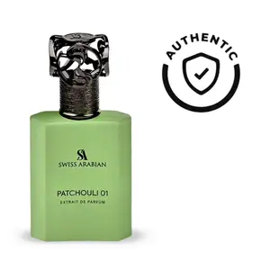 Swiss Arabian Patchouli 01 Extrait De Parfum 50ML | Authenticity Guaranteed Made in U.A.E | Heritage Collection |