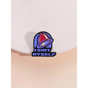 Cute Enamel Pin Brooch, Fashion Brooch for Women & Men, Enamel Pin Suitable for Backpacks, Jeans, Scarves, Hats Decoration, Casual Alloy Jewelry for Daily Wear, Hat Pins