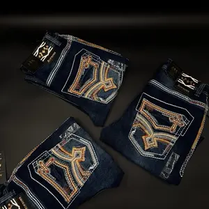 Pantalon Vaquero - Estilo Corte de Bota para Hombre Jean Menswear