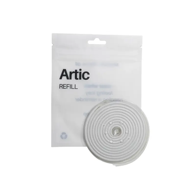 TIY Arctic Refill - 51 Inches Gray Customizable Hair Tie for Any Hair Type - 13x Stronger & 2x Stretchier Than Regular Hair Ties