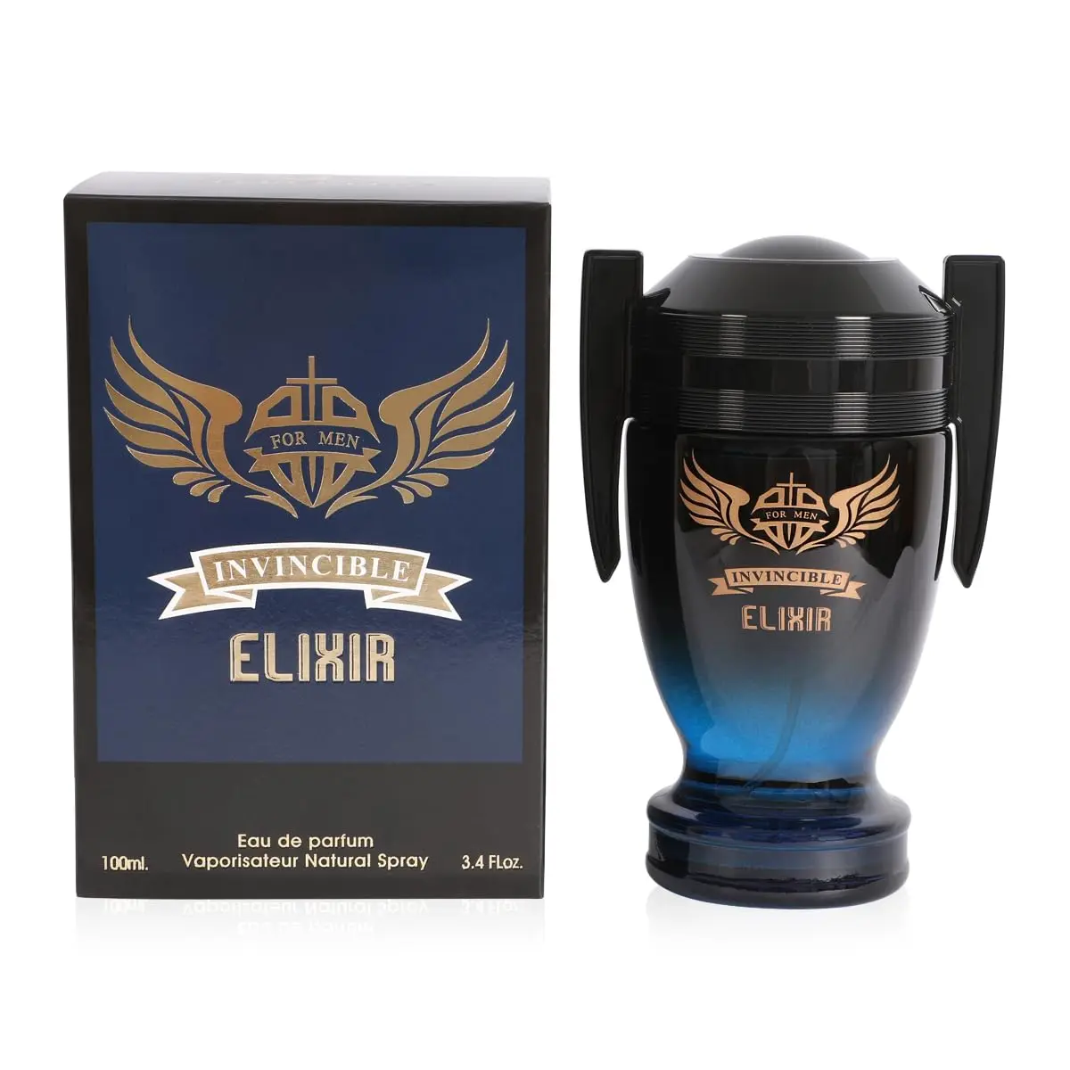 Invincible Elixir For Men - Cologne 3.4oz EDP - Men's Fragrance