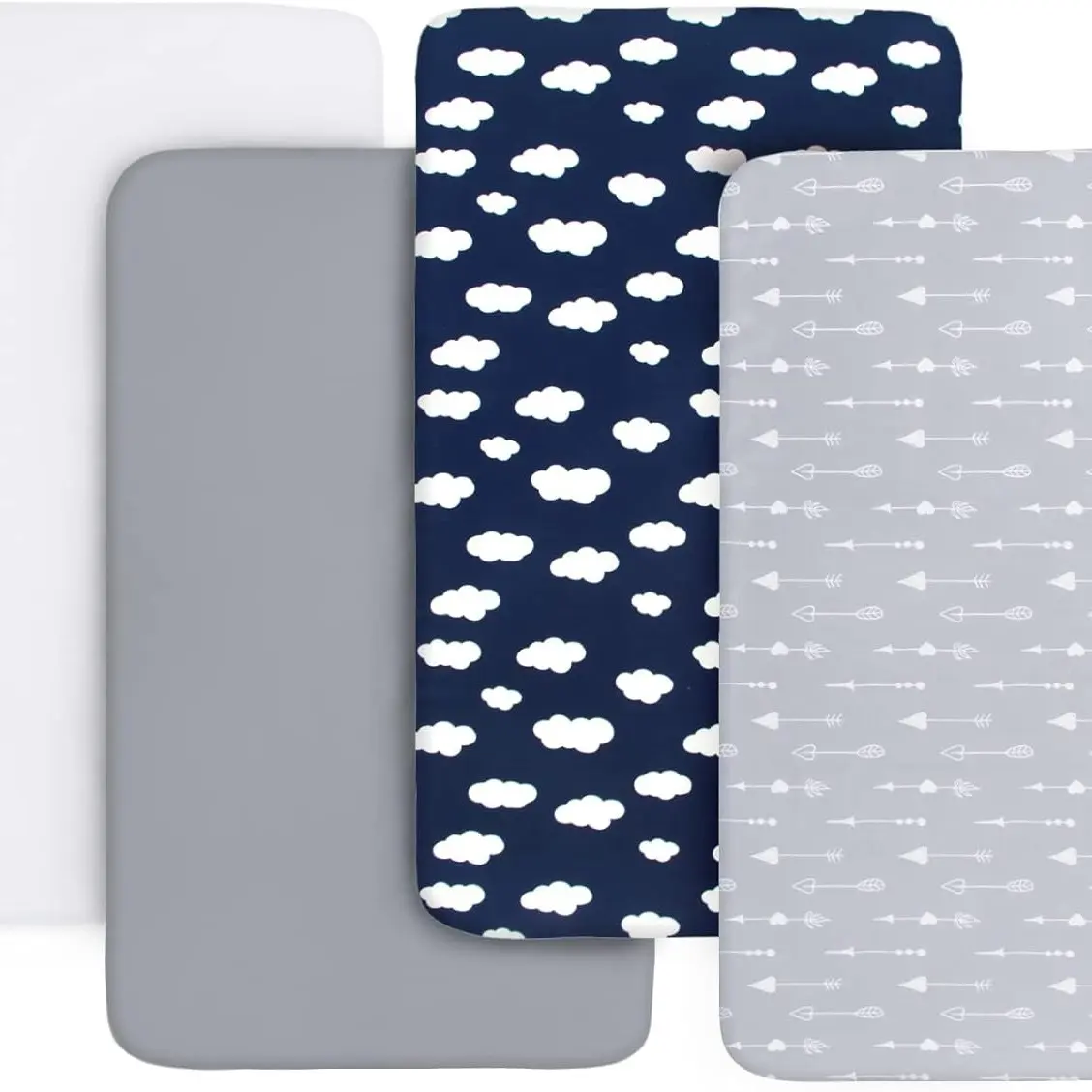 Navy Cloud & Grey Arrow-4 Pack
