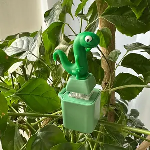 Lizard Button Keychain Featuring Rechargeable LED Light & Realistic Croak - Color-Changing Fun Toy for Kids & Adults, Perfect for Valentines