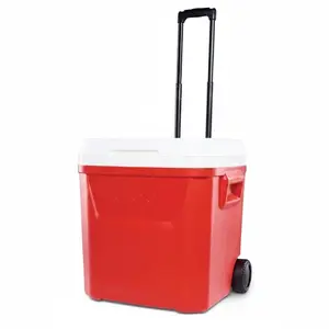 Igloo 60 Quart Laguna Rolling Cooler RED - Pack of 2