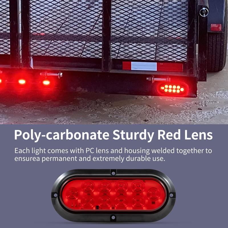 RUNHWEE 6" Oval LED tail lamp