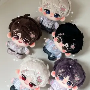 Flower Series Love & Deepspace Plush Keychain Cute Cartoon Hanging Pendant Bag Charm Desk Ornaments Fans Birthday Christmas Gift