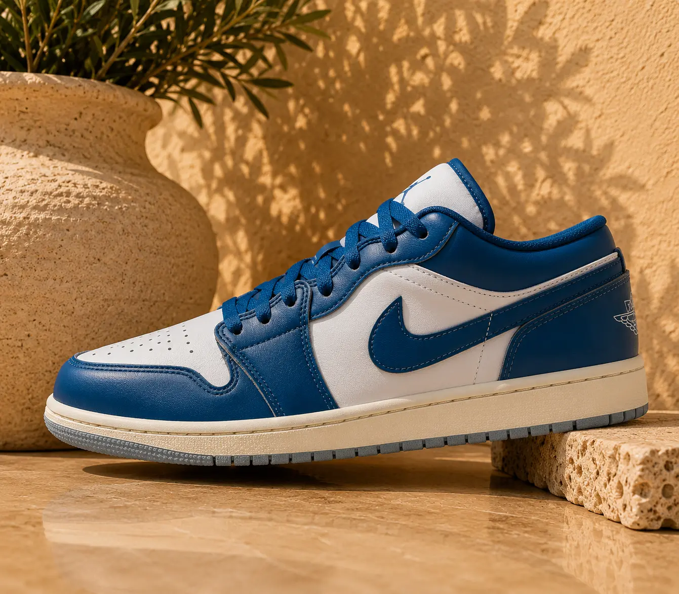 Nike Air Jordan 1 Low SE Industrial Blue FN5214-141 Mens Fashion Sneakers New