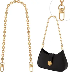 1 count Purse Chain Strap Cross  Chain Strap Replacement Chain for Handbag  Bag Purse(O chain 0.28 Inch-39.3 Inches/100cm, )