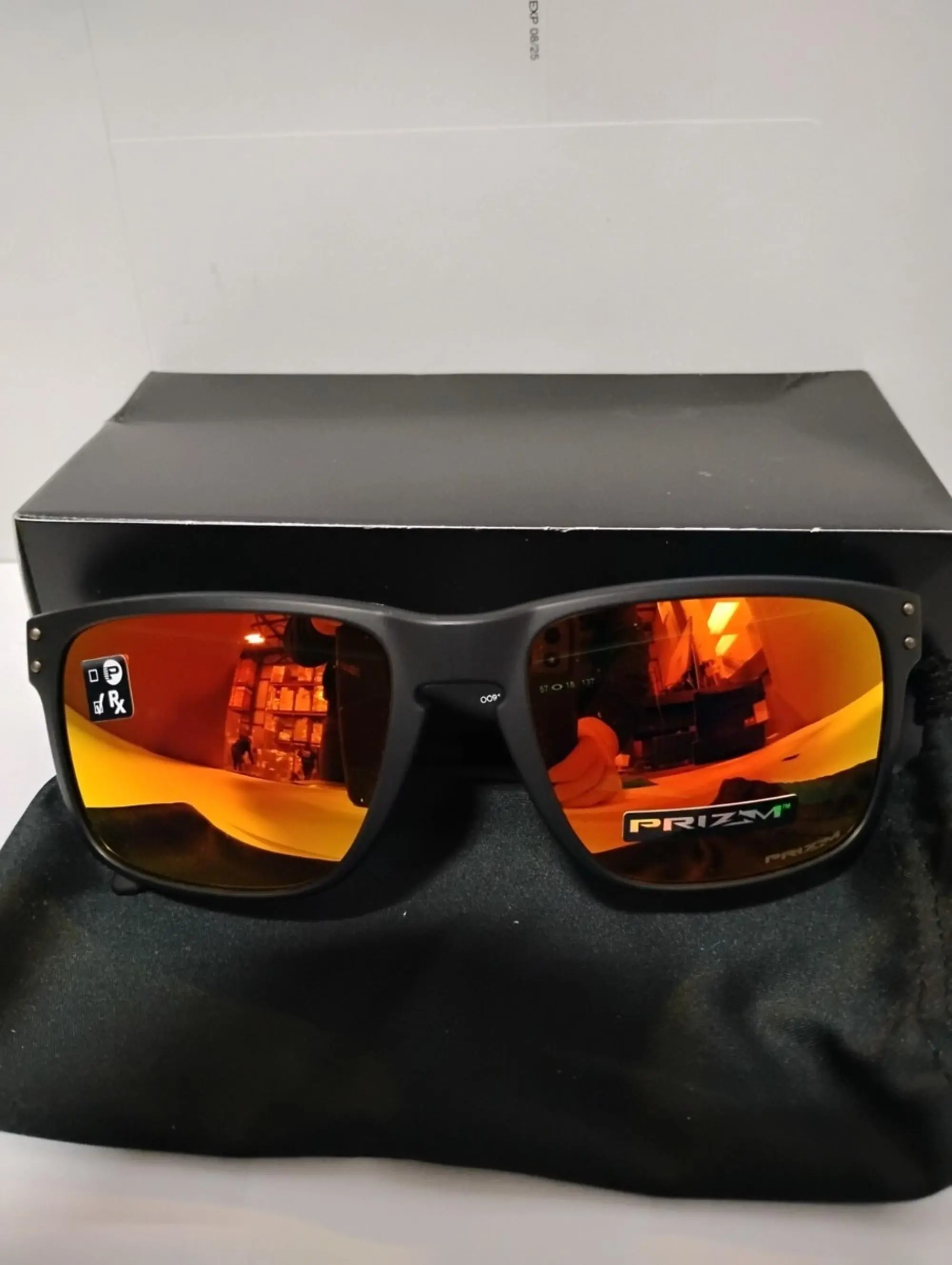 Premium Polarized Fishing Sunglasses Red Mirror Lens UV Protection Outdoor Shades