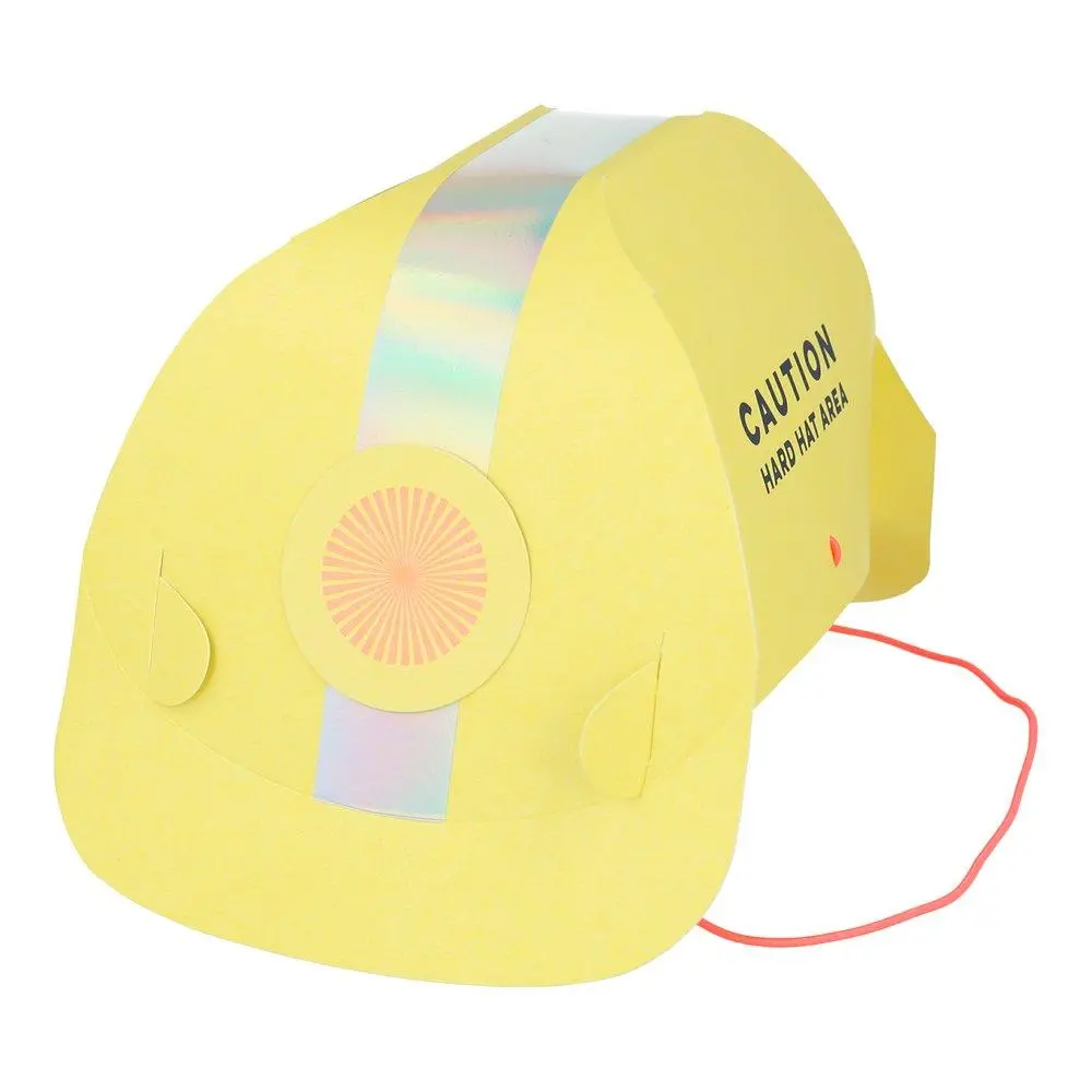 CONSTRUCTION THEMED PARTY HATS