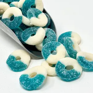 Blue Raspberry Rings Candy