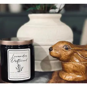 Lavender Driftwood- Natural Clean-Burning Soy Candle