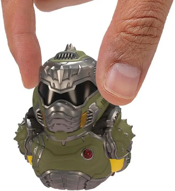 TUBBZ - Doom: The Dark Ages 2" Tall MINI Doom Slayer PVC Art Toy, Boxed Collectible Figurines-Statues & Bobbleheads, Display Vinyl Figurine, Figure