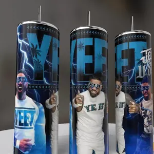 Yeet 20oz Skinny Tumbler Drinkware Water Bottles Washable Portable Cup Reusable Mug Bottled