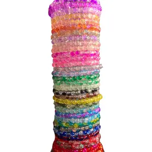 Pick your own color | 6mm glass beaded handmade bracelet | multiple colors to choose from | stretchy bracelet | cute