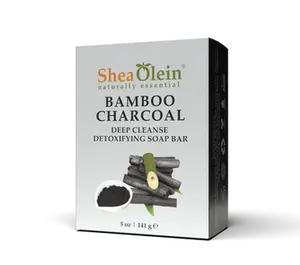 Activated Bamboo Charcoal Deep Cleanse Detoxifying Soap Bar