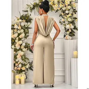 Jumpsuit Vertical Color SOLERSUN Women s Solid Feeling