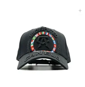 Dandy Hats x Canelo Undisputed Premium Streetwear Snapback – Black Adjustable Unisex Hat for Men & Women Featuring Championship-Inspired Embroidery and a Bold Urban Design