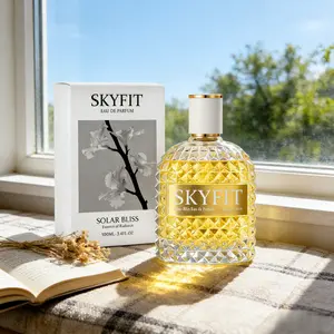 SKYFIT Solar Bliss Eau de Toilette 100ml EDT 5-Year Shelf Life Fresh Fragrance Perfect for Cozy Home Evenings Life as Perfect as Yours is Filled with Fragrance