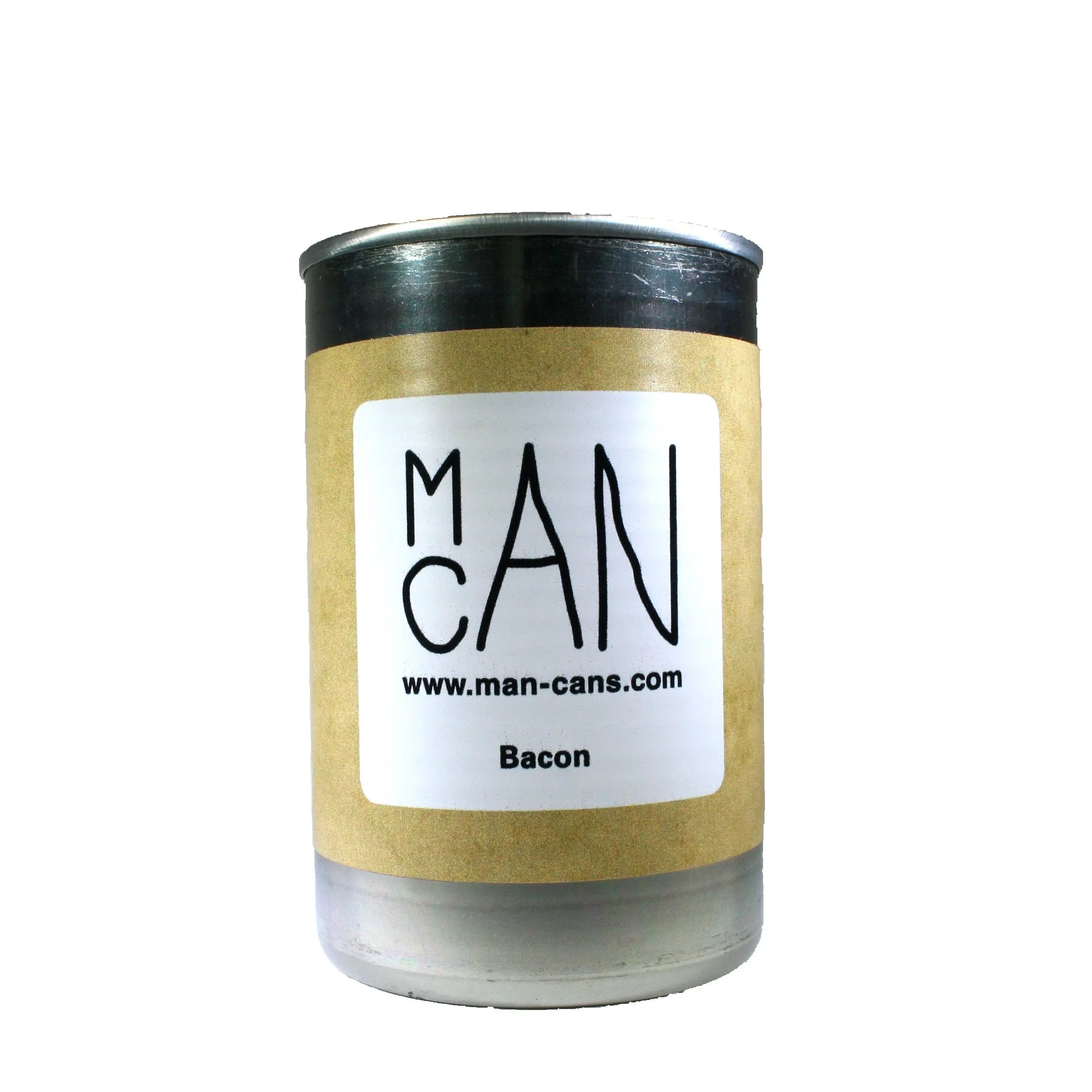 Bacon Scented Mancans Candle in 10 oz Soupcan, Novelty Gift, Gifts for Men