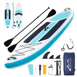 Premium SUP Inflatable Stand Up Paddle Board with 2-in-1 Paddle, Wide Stable Design, Non-Slip Comfort Deck for Adults & Youth