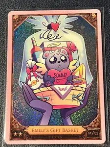 Hazbin Hotel Season 2 2nd Edition Emily's Gift Basket 15/60 FOIL
