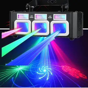 Dj party disco lights, RGB patterns and strobe Par light effects, projection lights support DMX512 and sound activation, stage lighting, party indoor dance floor, birthday party, bar, karaoke, KTV, Christmas, wedding performance, club light show
