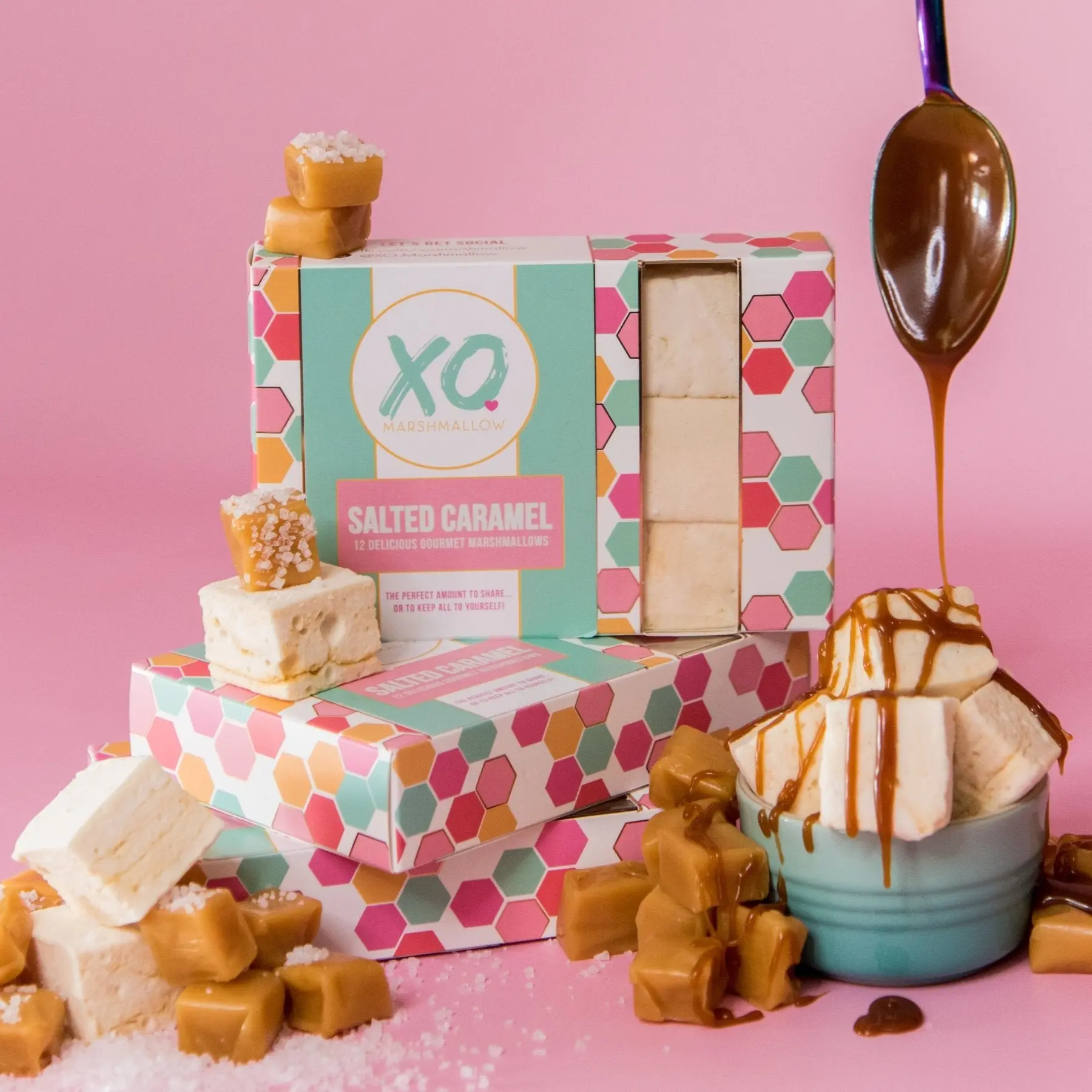 Salted Caramel Marshmallows (set of 12) Salted Caramel Marshmallows (set of 12)