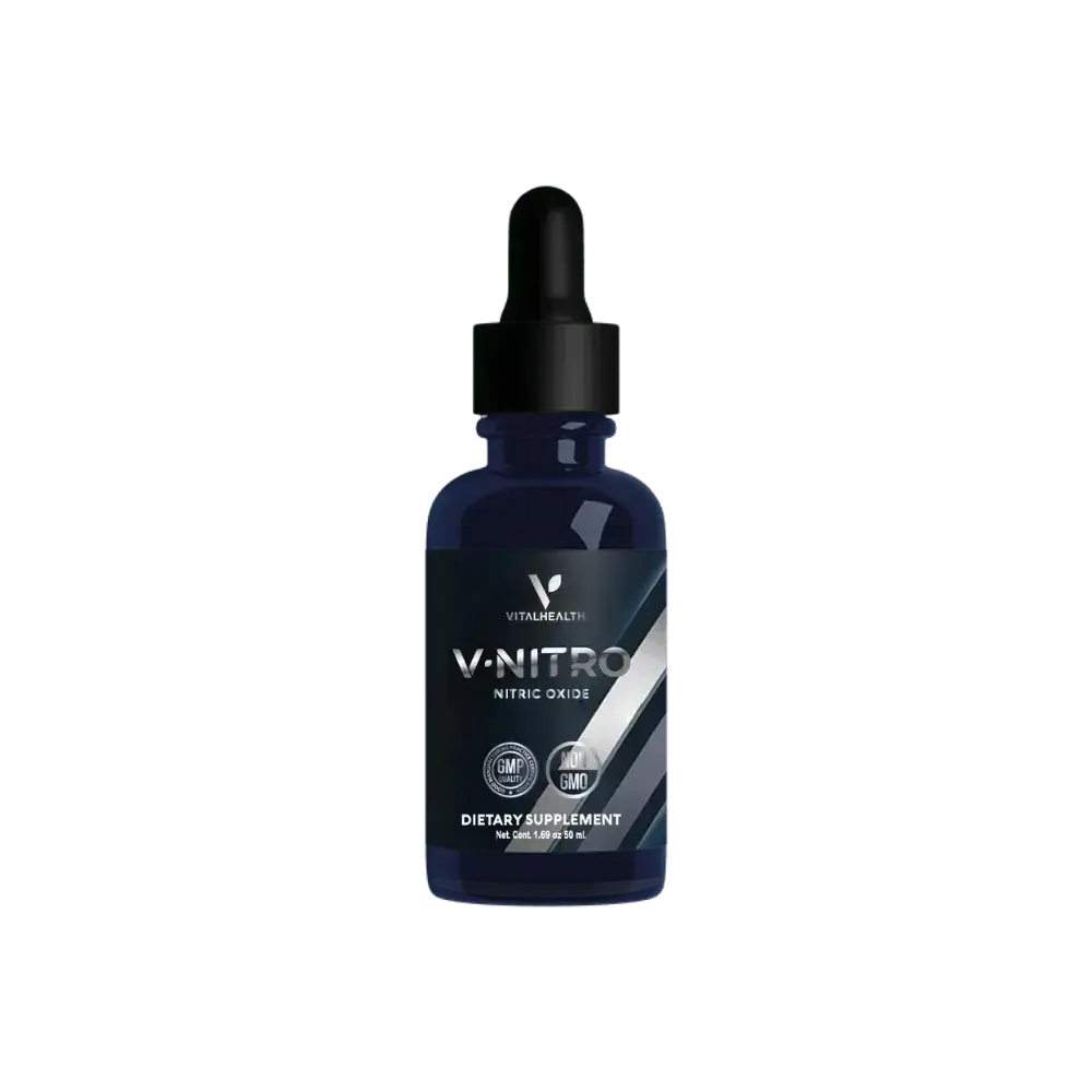 V-Nitro – The Cellular Energizer and Oxygen Booster - 50ml | Nitric Oxide Supplement with L-Arginine, Beet Root & Red Spinach - Improve Nutrient Absorption, Support Circulatory Wellness & Daily Energy