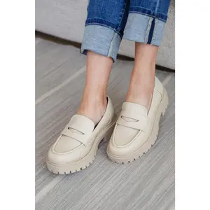 Soda Loafers in Bone