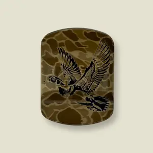 Custom Magsliders with wood duck in Flight replacement yeti slider