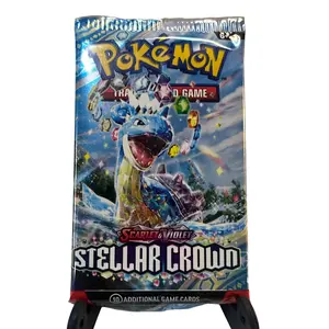 2024 Pokemon stellar crown single pack unweighed