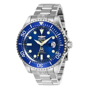Invicta Men's Automatic Watch - Pro Diver Blue Dial Bracelet | 27611