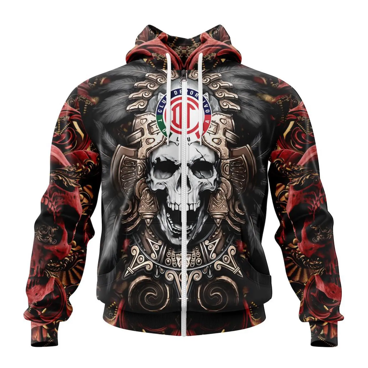 LIGA MX Deportivo Toluca Special Aztec Skull Design ST2301