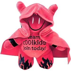 Forsaken Coolkidd Plushie 10", Gaming Plush Doll Collectible, Soft Cuddly Toy for Gamers, Bedroom & Desk Display Decor, Valentine’s Day Gift Ideas for Boyfriend, White Elephant Gifts for Adults